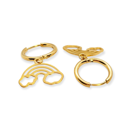 EARRINGS HOOPS RAINBOW2